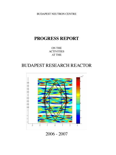 Progress Report 2006-2007